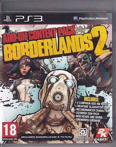 Borderlands 2 Add-On Content Pack - PS3  (B Grade) (Genbrug)